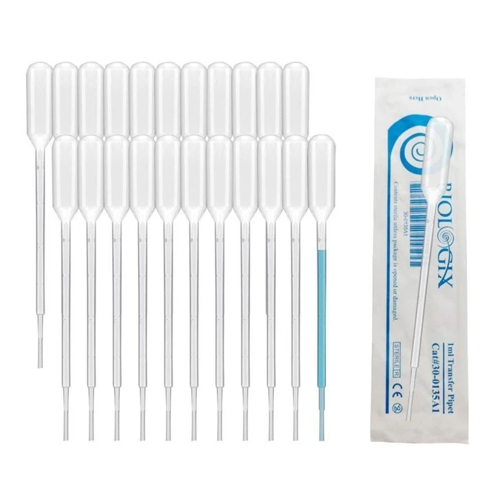 3ml Plastics Disposable Graduated Pasteur Pipettes