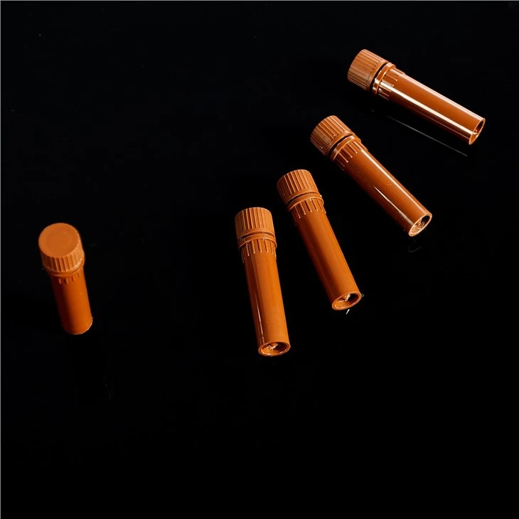 Brown Polypropylene Cryogenic Vials