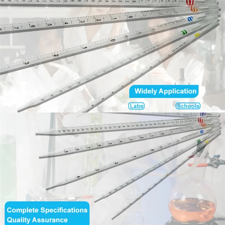 1/2/5/10/25/50ml Serological Pipettes