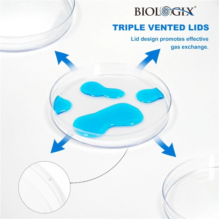 Factory Wholesale Laboratory Supplies 90*15mm Petri Dish
